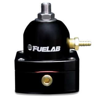 Picture of Fuelab 515 EFI Adjustable FPR 25-90 PSI (2) -6AN In (1) -6AN Return - Black