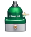 Picture of Fuelab 515 EFI Adjustable FPR 25-90 PSI (2) -6AN In (1) -6AN Return - Green