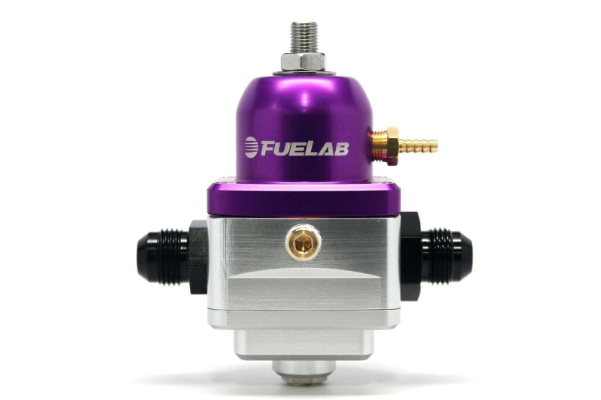 Picture of Fuelab 529 Electronic EFI Adjustable FPR (1) -8AN In (1) -8AN Return - Purple
