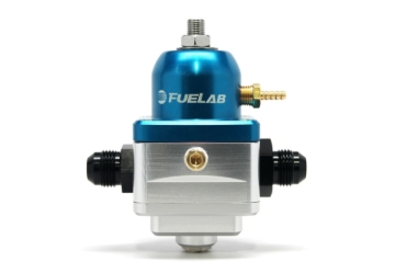 Picture of Fuelab 529 Electronic EFI Adjustable FPR (1) -8AN In (1) -8AN Return - Blue