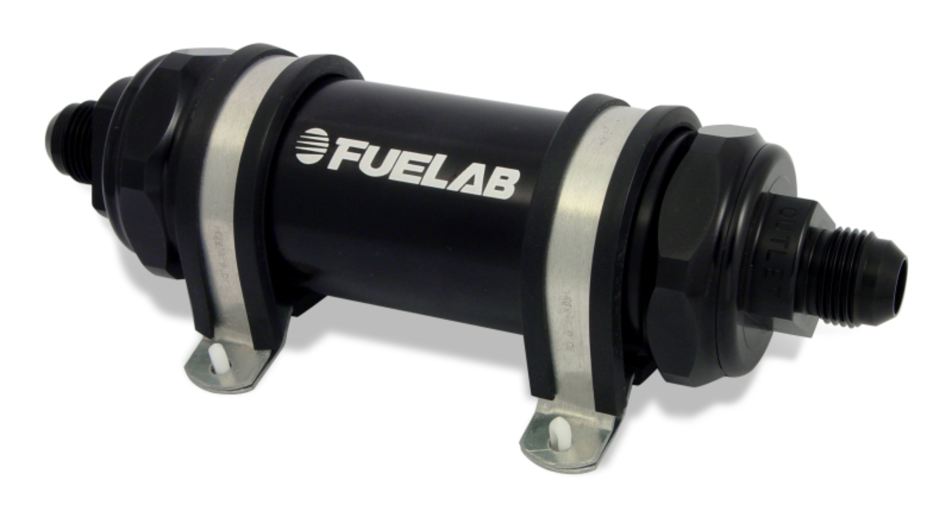 Picture of Fuelab FLB 828 In-Line Fuel Filter - 82801-1