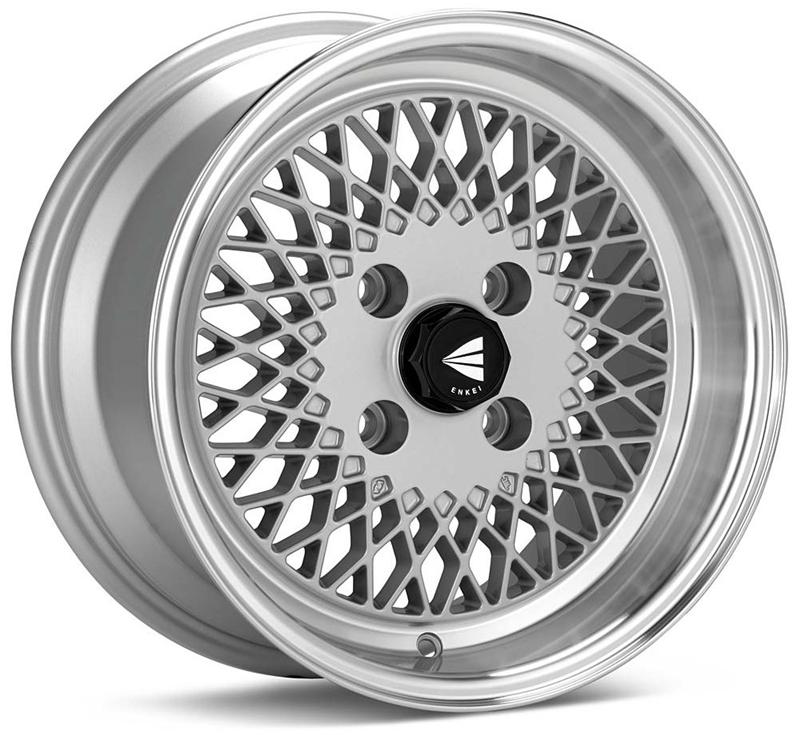 Picture of Enkei92 Classic Line 15x7 38mm Offset 4x100 Bolt Pattern Silver Wheel