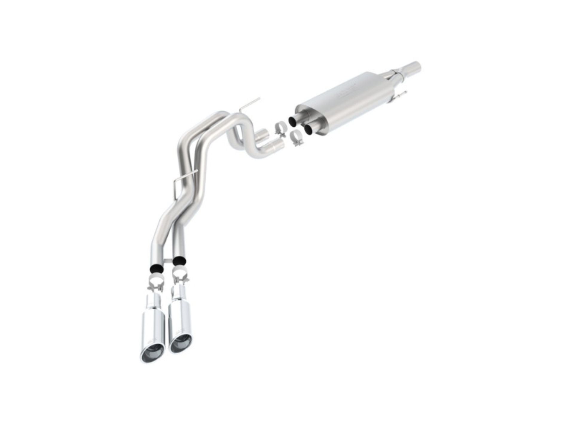 Picture of Borla 10-14 Ford F-150 SVT Raptor 6.2L-8cyl SS Catback Exhaust