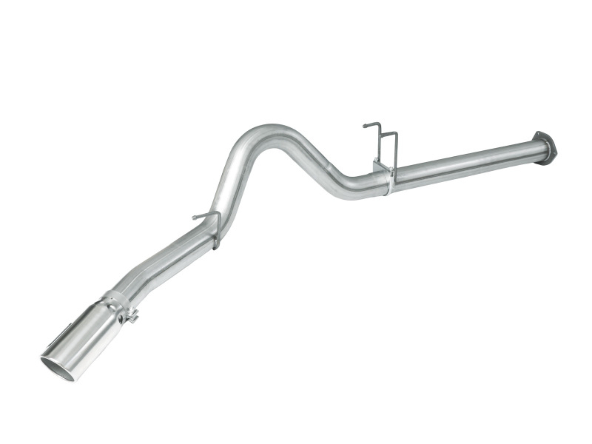 Picture of aFe LARGE Bore HD Exhausts DPF-Back SS-409 EXH DB Ford Diesel Trucks 11-12 V8-6.7L (td)