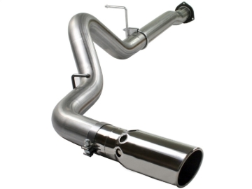 Picture of aFe MACHForce XP 4in DPF-Back SS Exhaust 5/07-10 GM Diesel Trucks V8-6.6L (td) LMM