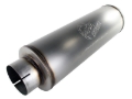 Picture of aFe MACHForce XP Exhausts Mufflers SS-409 EXH Muffler 5 ID In/Out 8 Dia