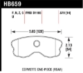Picture of Hawk Performance HAWK HP+ Brake Pad Sets - HB659N.570