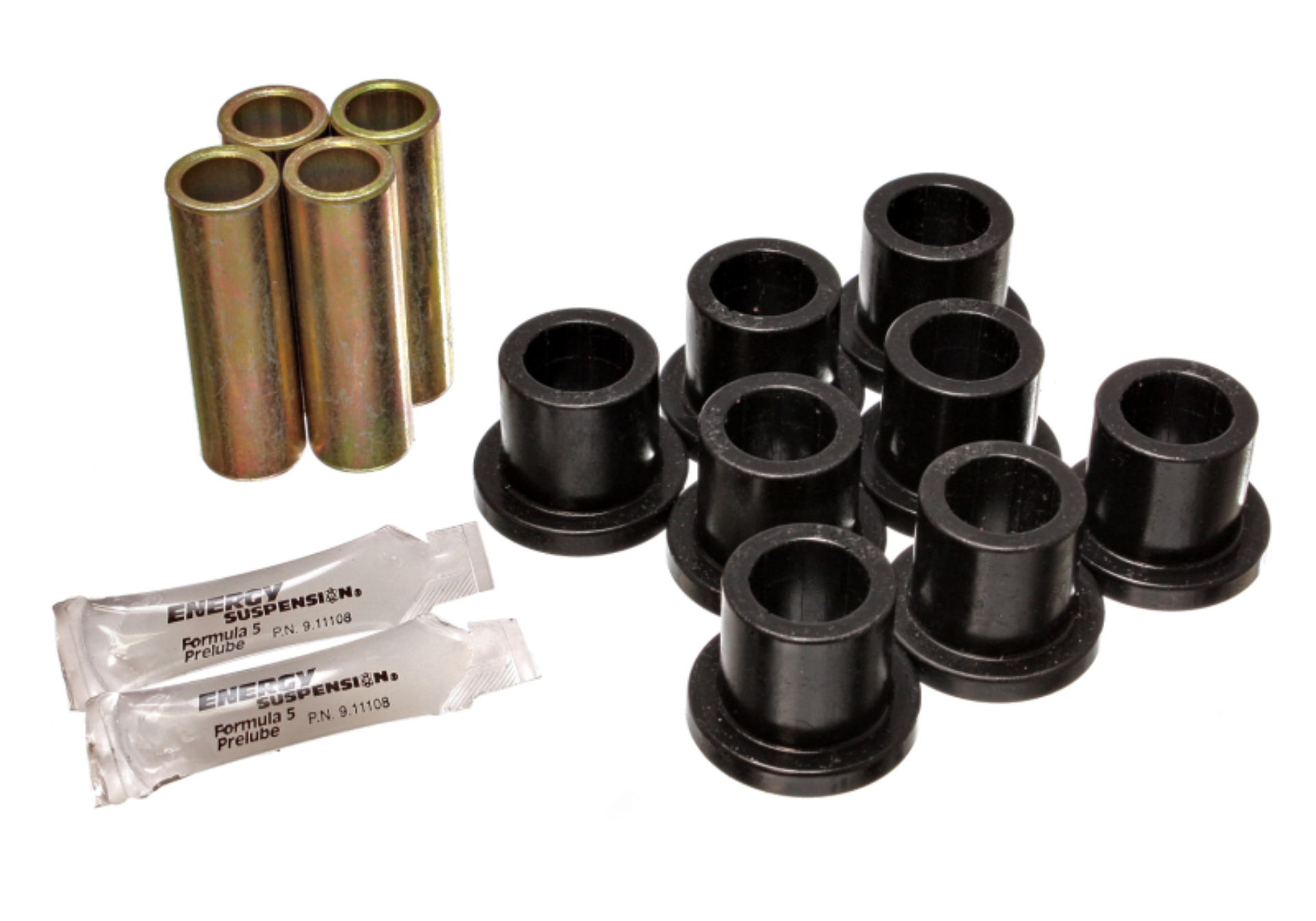 Picture of Energy Suspension ES Spring/Shackle Bush-Black Rear Bushing Kits - 4.2107G