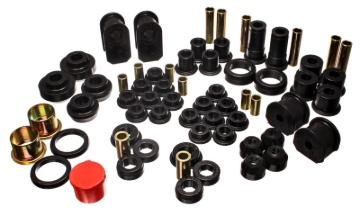 Picture of Energy Suspension 91-94 Ford Explorer 4WD Black Hyper-flex Master Bushing Set