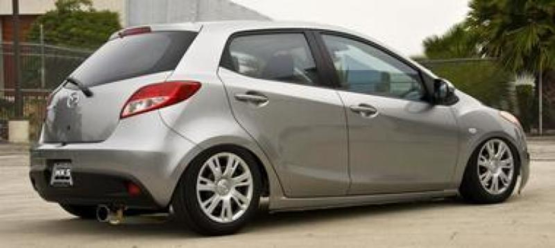 Picture of HKS 11 Mazda 2 Silent Hi-Power Rear Section ONLY Exhaust w/ External Resonator