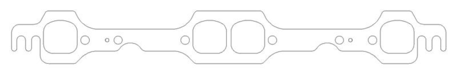 Picture of Cometic GM LT1 1.520 inch X 1.510 inch Port .30 inch MLS Exhaust Gaskets