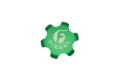 Picture of Fleece Performance 13-18 Dodge Cummins Green Anodized Billet Fuel Cap