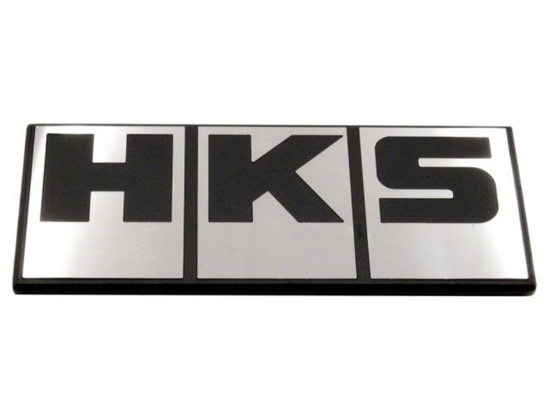 Picture of HKS Silver Block Logo Emblem