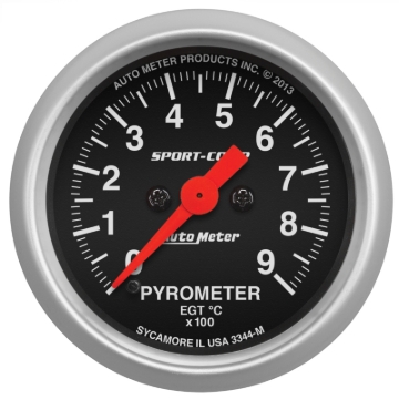 Picture of Autometer Sport-Comp 52.4mm 0-900 Deg C Electronic Pyrometer Gauge