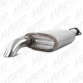 Picture of MBRP 00-06 Jeep Wrangler (TJ) Inline-4 2.5L Inline-6 4.0L Cat Back Single Off-Road Turn Down T409 Ex