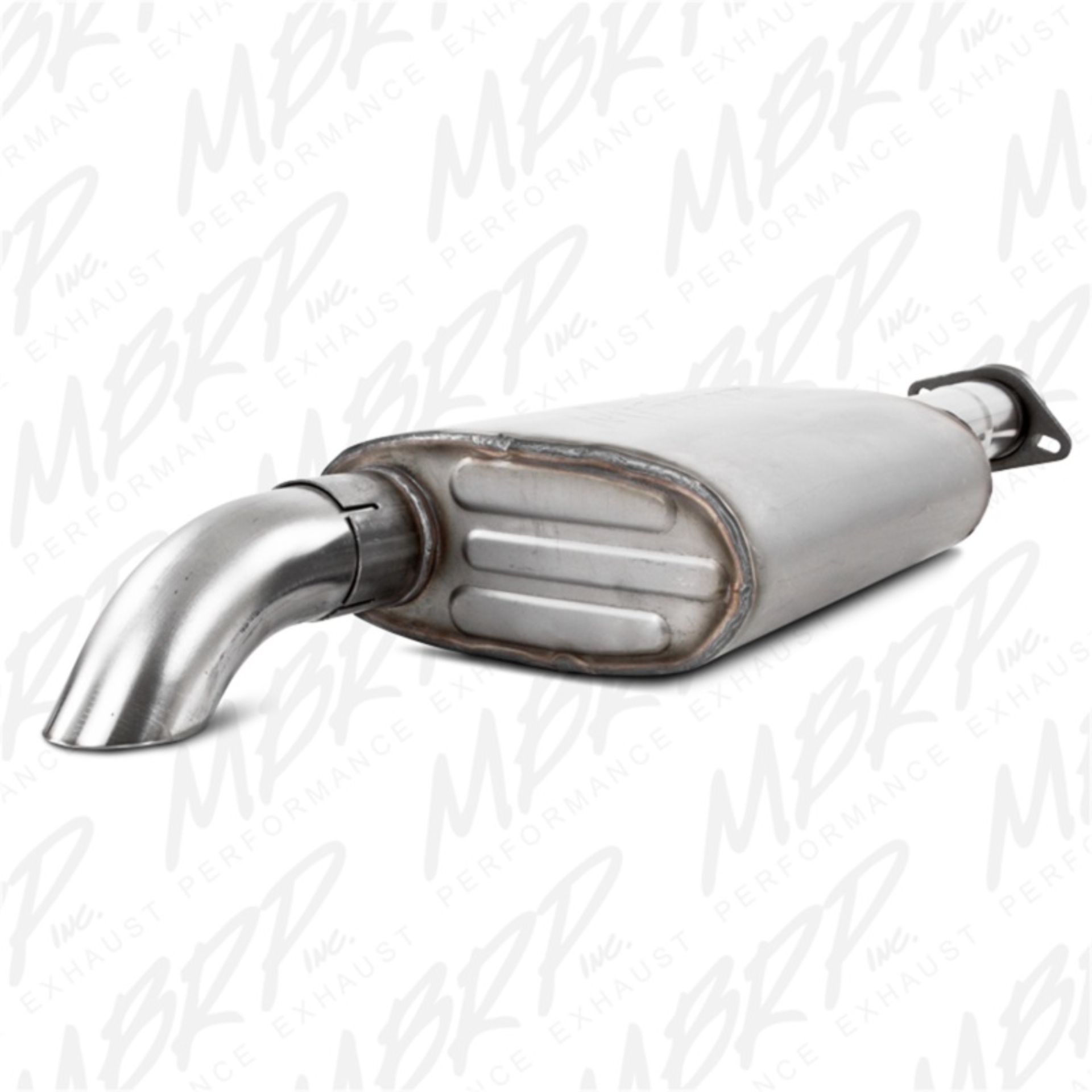 Picture of MBRP 00-06 Jeep Wrangler (TJ) Inline-4 2.5L Inline-6 4.0L Cat Back Single Off-Road Turn Down T409 Ex