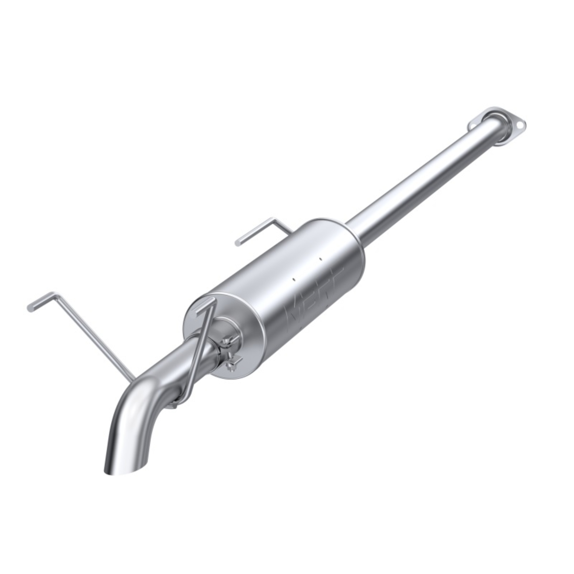 Picture of MBRP 05-11 Toyota Tacoma 4.0L EC/CC-SB Cat Back Turn Down Single Side T409 Exhaust