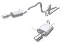 Picture of Borla 2011 Ford Mustang 3.7L 6cyl 6spd RWD SS S-Type Catback Exhaust