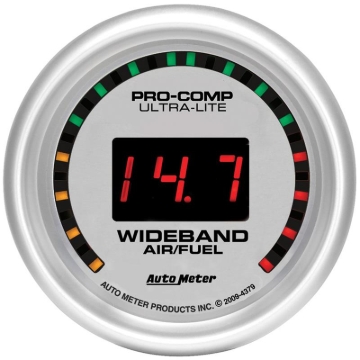 Picture of Autometer Ultra-Lite 52mm Digital Wideband Air/Fuel Ratio Street Gauge