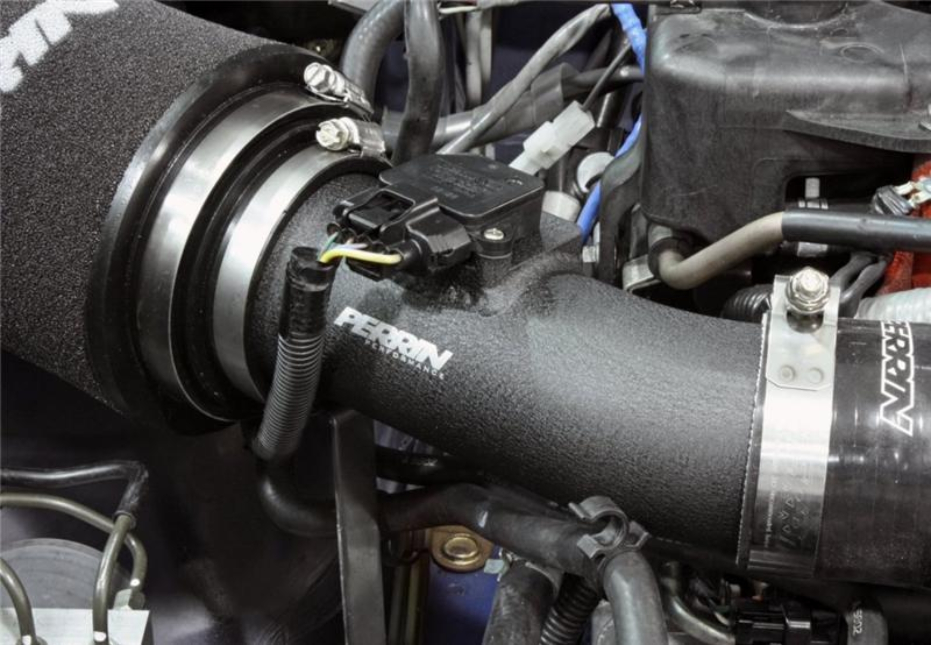 Picture of PERRIN 02-07 Subaru WRX/STi / 04-08 Forester XT Short Ram Intake - Black