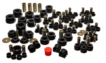 Picture of Energy Suspension 02-09 Nissan 350Z / 03-07 Infiniti G35 Coupe Black Hyper-Flex Master Bushing Set