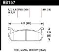 Picture of Hawk Performance HAWK DTC-30 Brake Pad Sets - HB157W.484