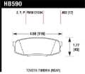 Picture of Hawk Performance HAWK LTS Brake Pads - HB590Y.682
