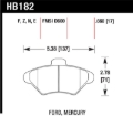 Picture of Hawk Performance HAWK HP+ Brake Pad Sets - HB182N.660