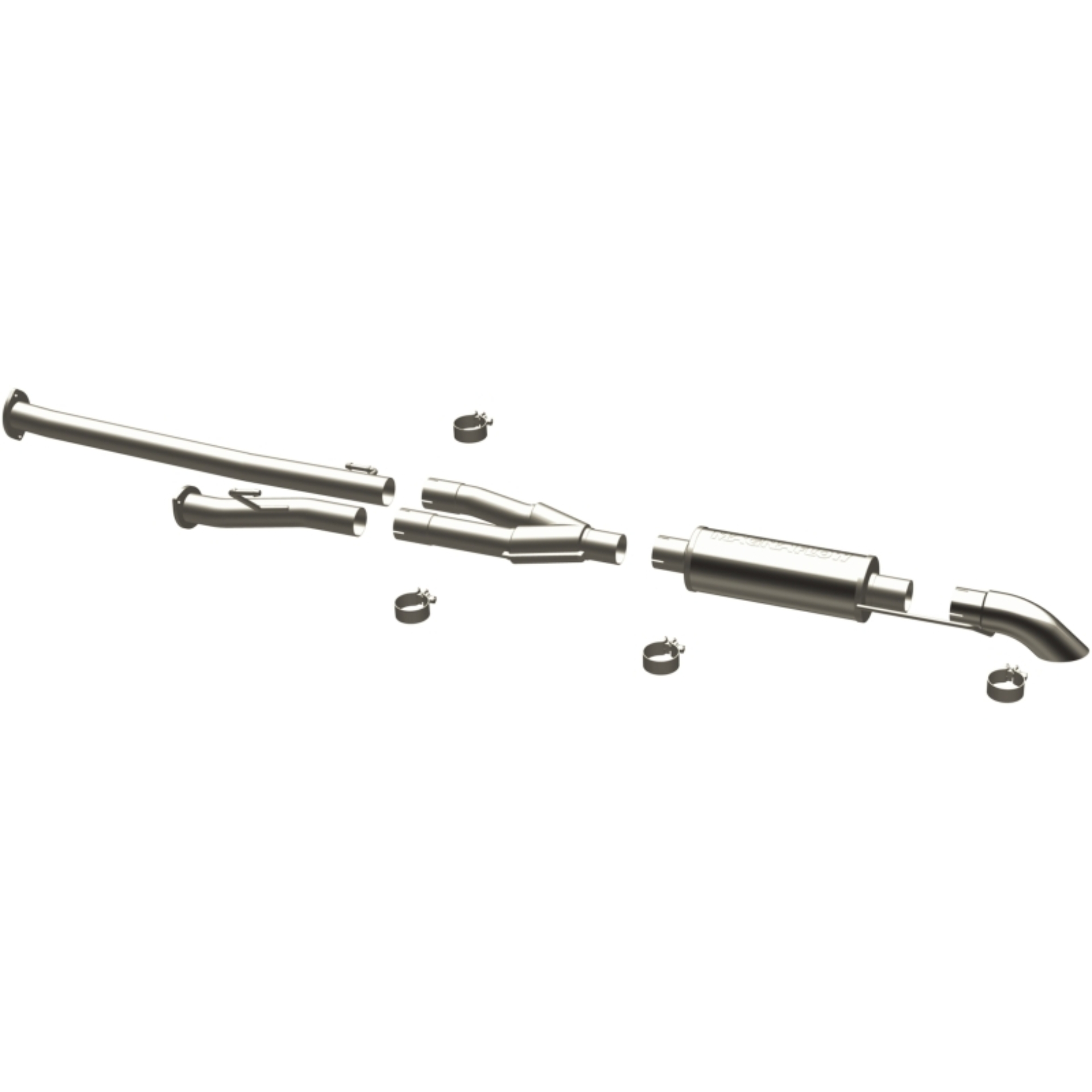 Picture of 17111-Off Road Pro Cat-Back Exhaust System Toyota