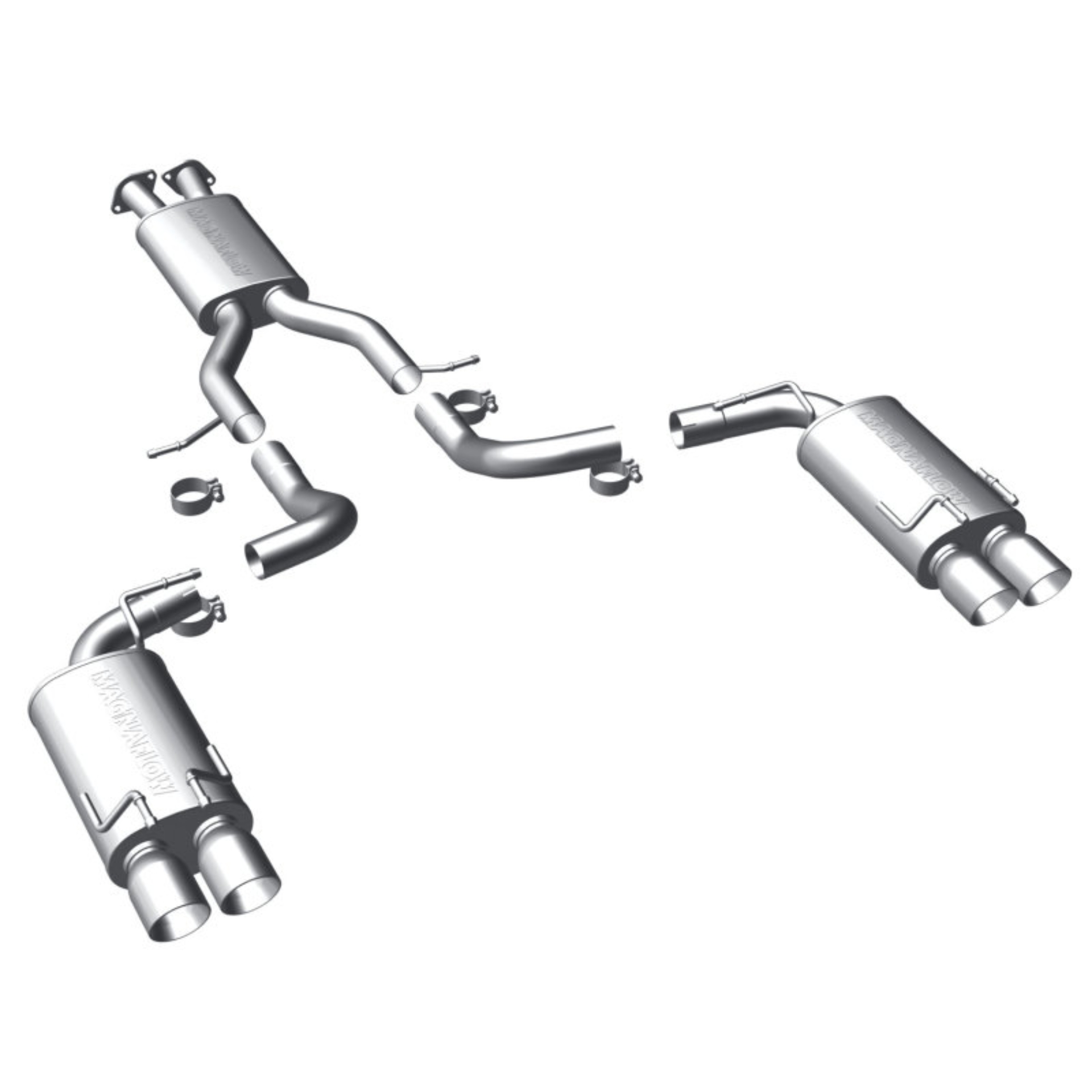 Picture of Street Series Stainless Cat-Back System 16766
