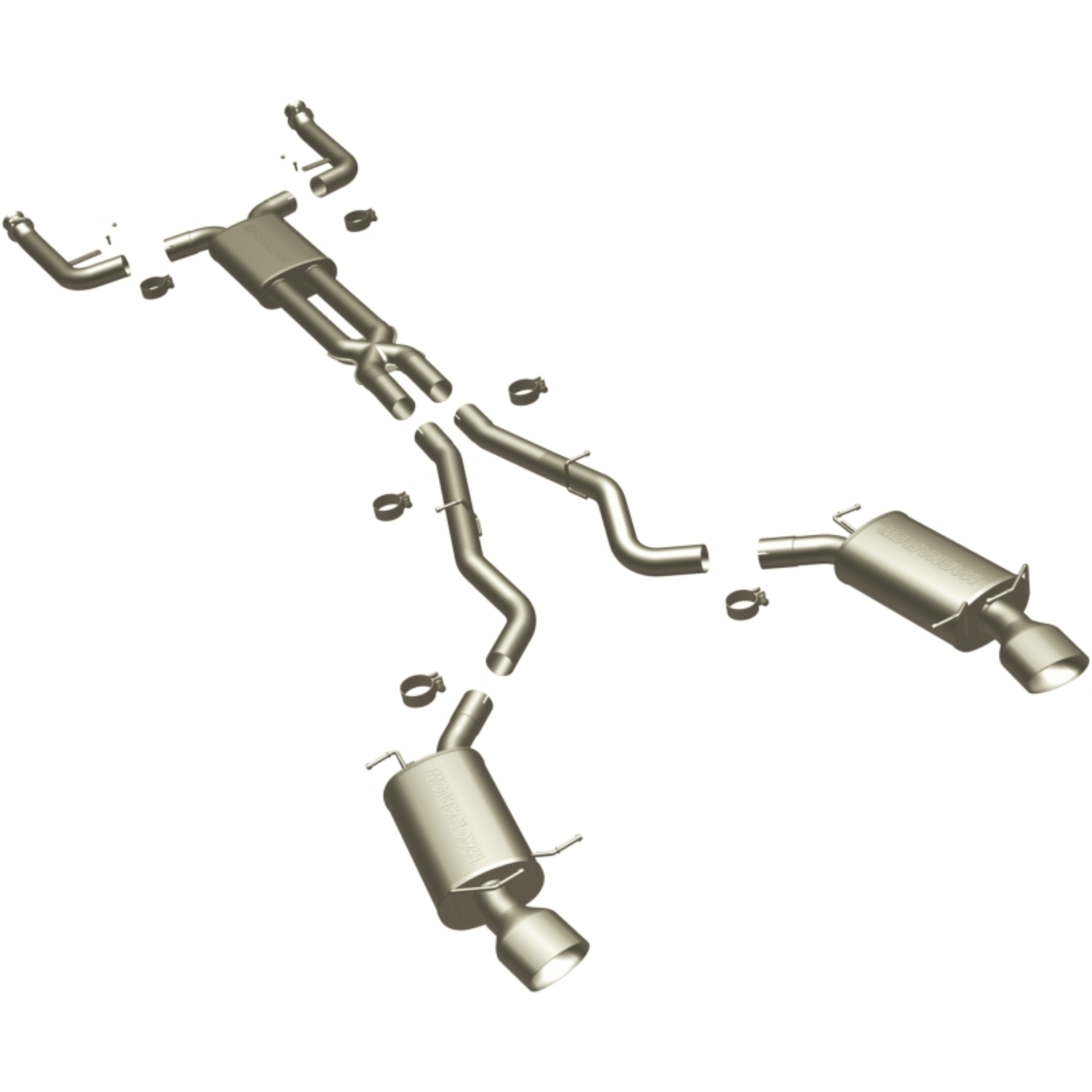 Picture of Touring Series Stainless Cat-Back System 16560