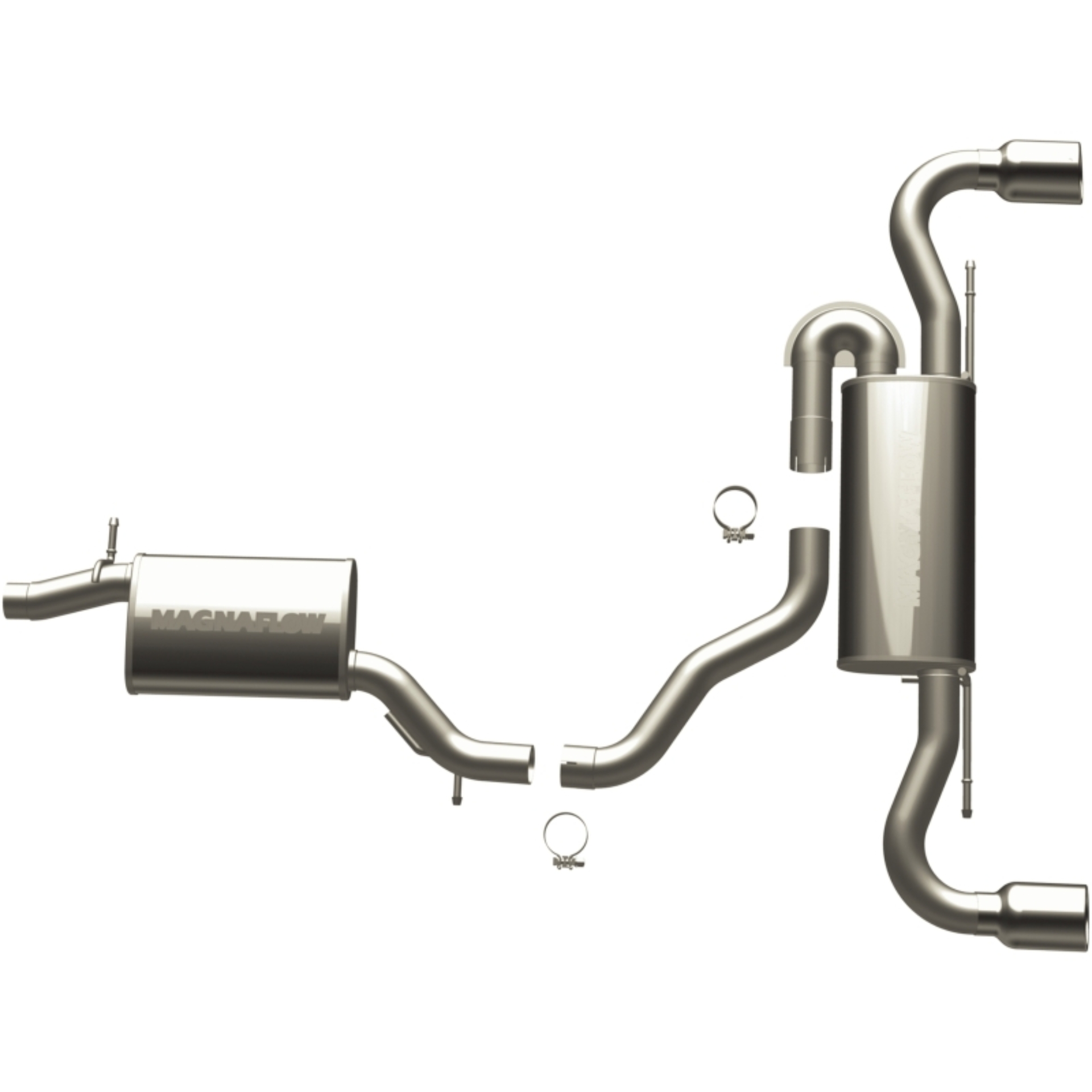Picture of Touring Series Stainless Cat-Back System 16719