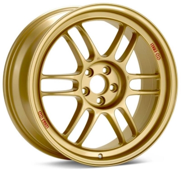 Picture of Enkei RPF1 18x8 5x100 45mm Offset 56mm Bore Gold Wheel 02-10 WRX & 04 STI