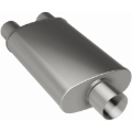 Picture of 2.25 in/2.25 in Center/Dual; 5 in x 14 in x 8 in Body Muffler 12138