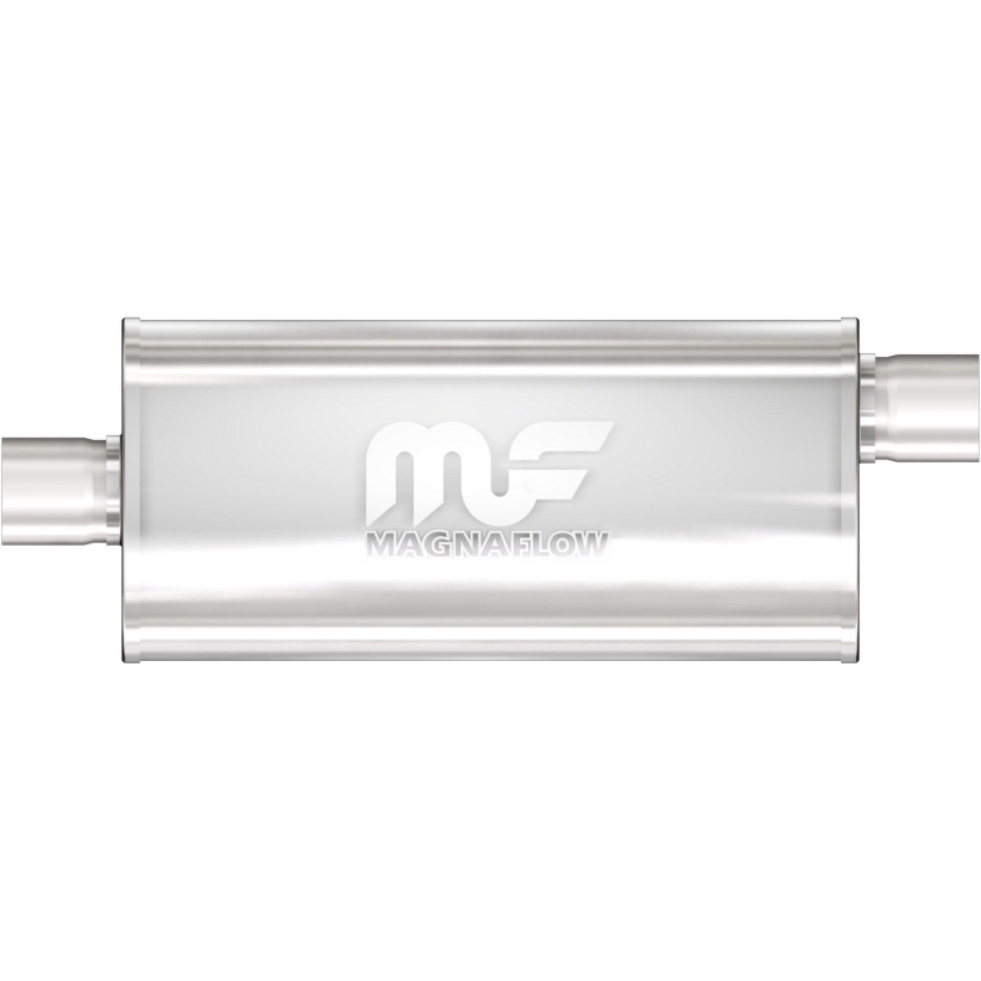Picture of 2.5 in/2.5 in Offset/Center; 5 in x 14 in x 8 in Body Muffler 14226