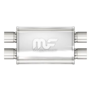 Picture of 2.25 in/2.25 in Dual/Dual; 4 in x 11 in x 9 in Body Muffler 11378