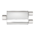 Picture of 2.25 in/2 in Center/Dual; 4 in x 14 in x 9 in Body Muffler 13148