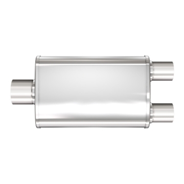 Picture of 3 in/2.25 in Center/Dual; 4 in x 14 in x 9 in Body Muffler 13278