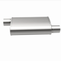 Picture of 2.5 in/2.5 in Offset/Offset; 4 in x 14 in x 9 in Body Muffler 13236
