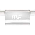Picture of 2.5 in/2.5 in Offset/Offset Same Side; 4 in x 14 in x 9 in Body Muffler 14377