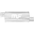 Picture of 2 in/2 in Offset/Offset; 6 in x 14 in x 6 in Body Muffler 12634
