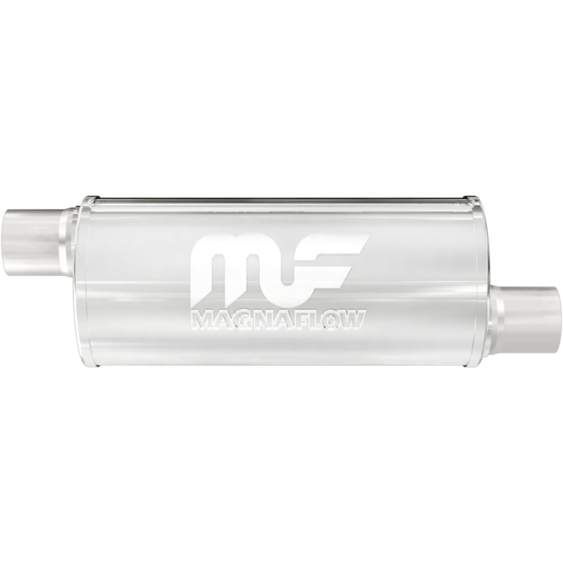Picture of 2 in/2 in Offset/Offset; 6 in x 14 in x 6 in Body Muffler 12634