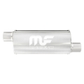 Picture of 2 in/2 in Offset/Offset; 6 in x 14 in x 6 in Body Muffler 12634