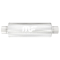 Picture of 2 in/2 in Center/Center; 4 in x 14 in x 4 in Body Muffler 10414