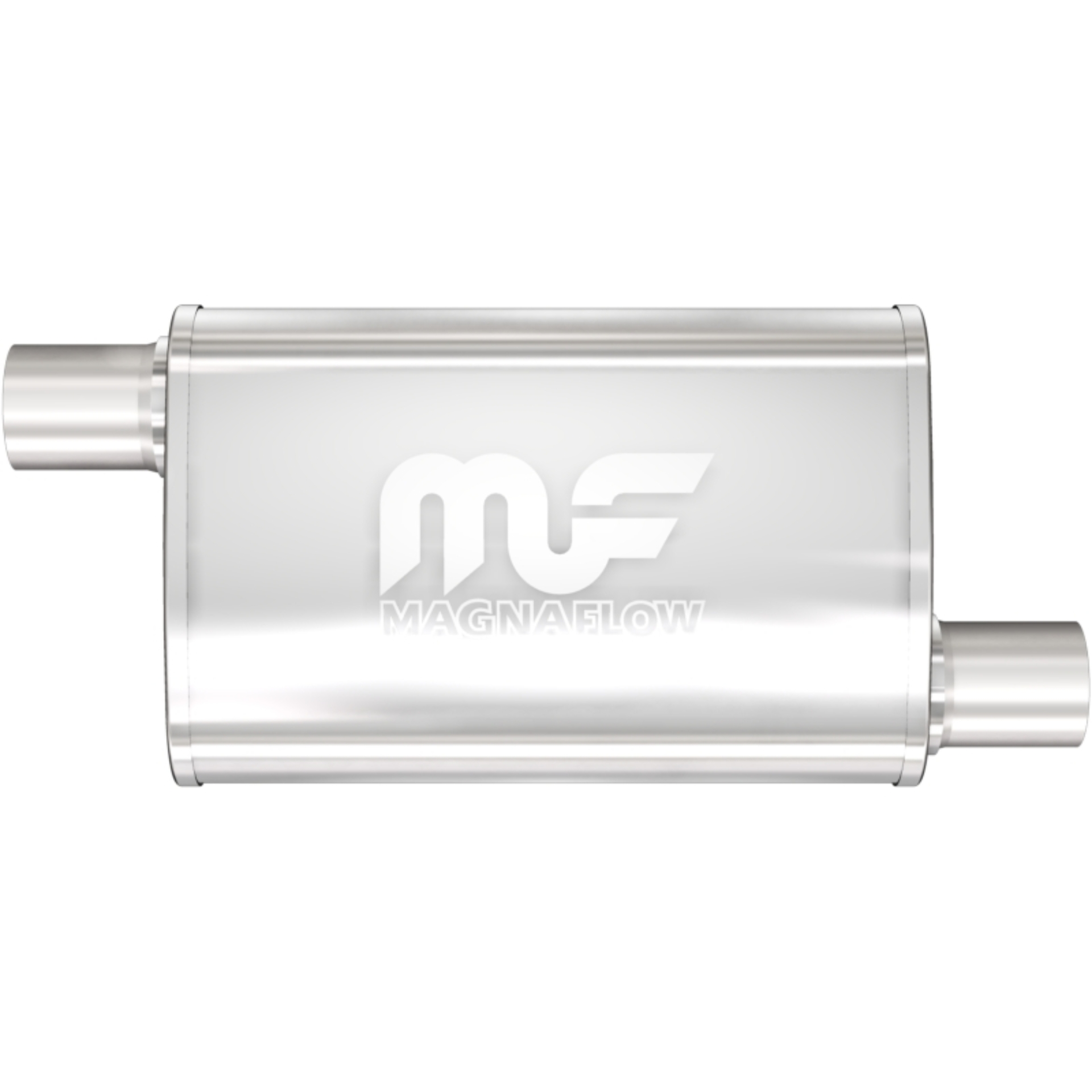 Picture of 2.25 in/2.25 in Offset/Offset; 4 in x 18 in x 9 in Body Muffler 11265