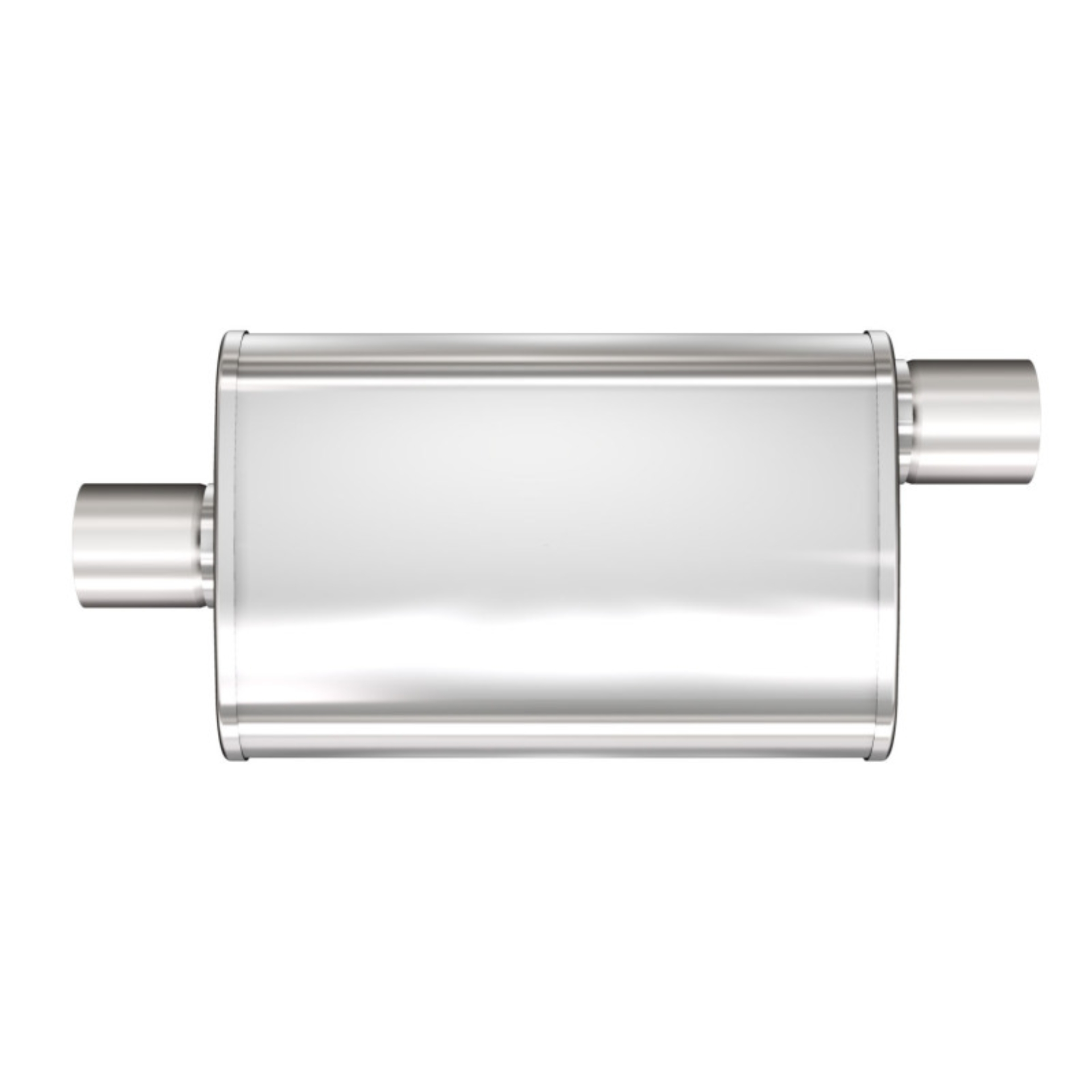 Picture of 2.5 in/2.5 in Offset/Center; 4 in x 18 in x 9 in Body Muffler 13256