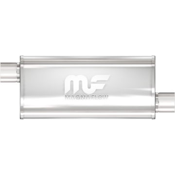 Picture of 3 in/3 in Offset/Offset; 5 in x 18 in x 8 in Body Muffler 14264