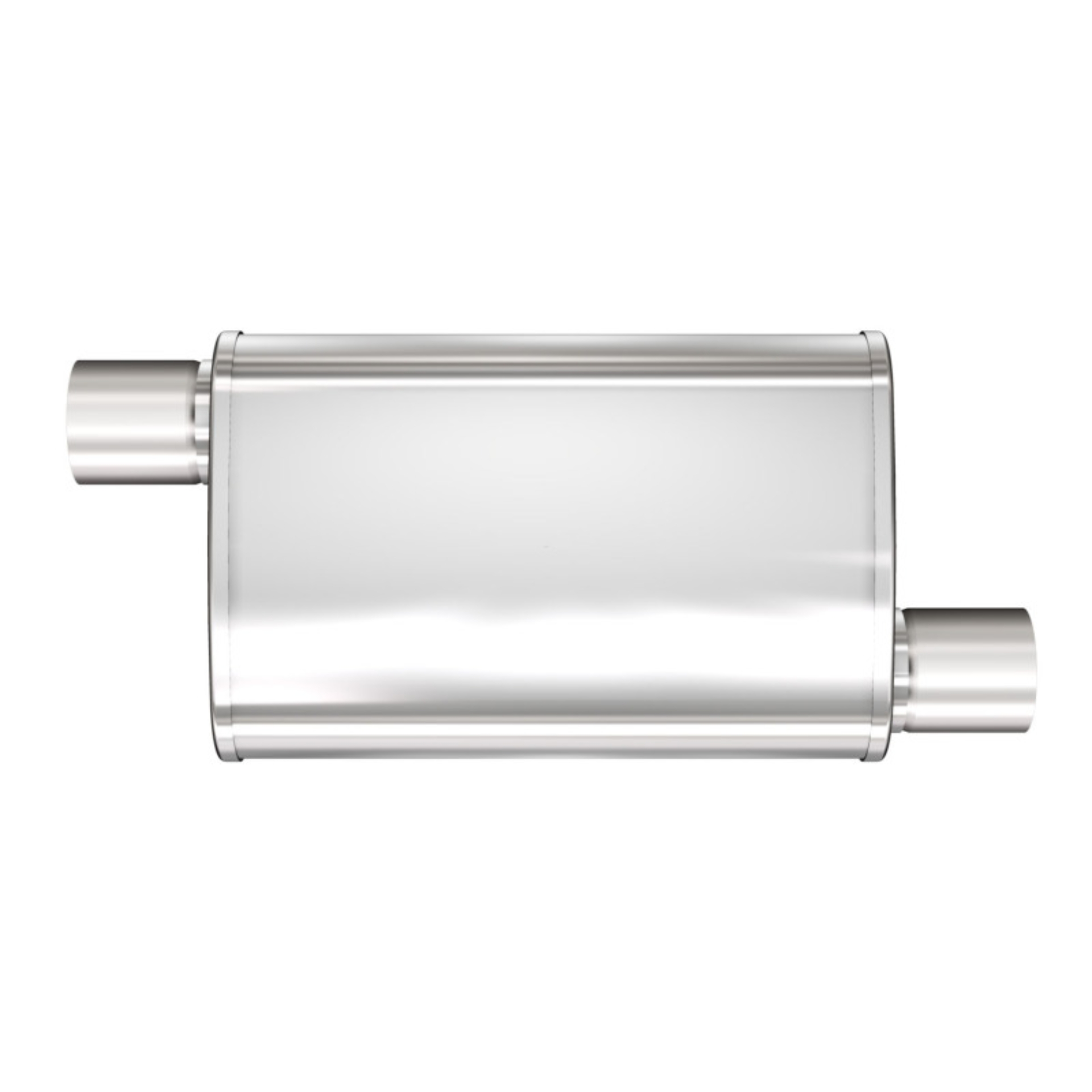 Picture of 2.5 in/2.5 in Offset/Offset; 4 in x 18 in x 9 in Body Muffler 13266