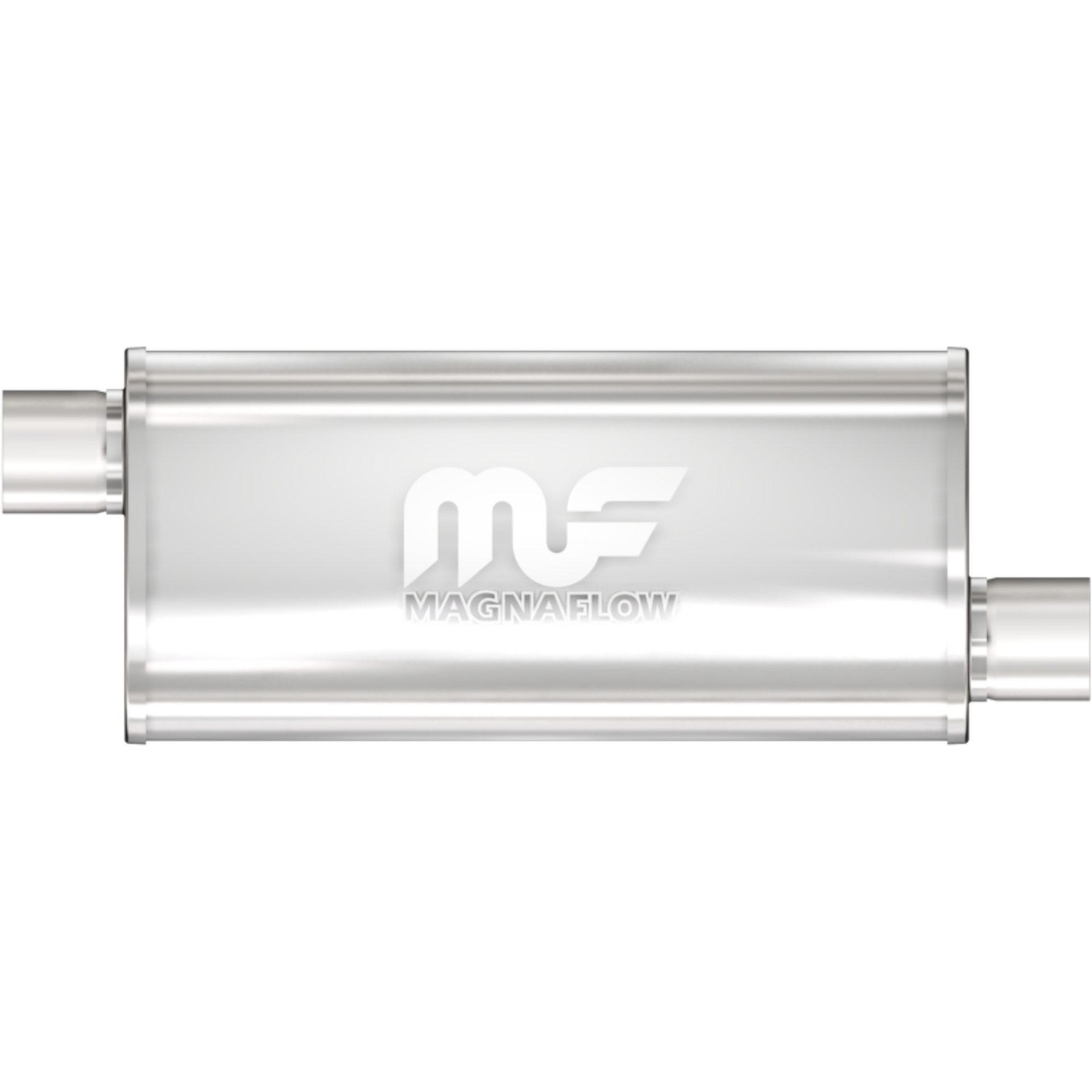 Picture of 2.25 in/2.25 in Offset/Offset; 5 in x 18 in x 8 in Body Muffler 14262
