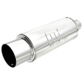 Picture of 2.25 in/4 in Center/Center; 5 in x 14 in x 5 in Body Muffler 14857